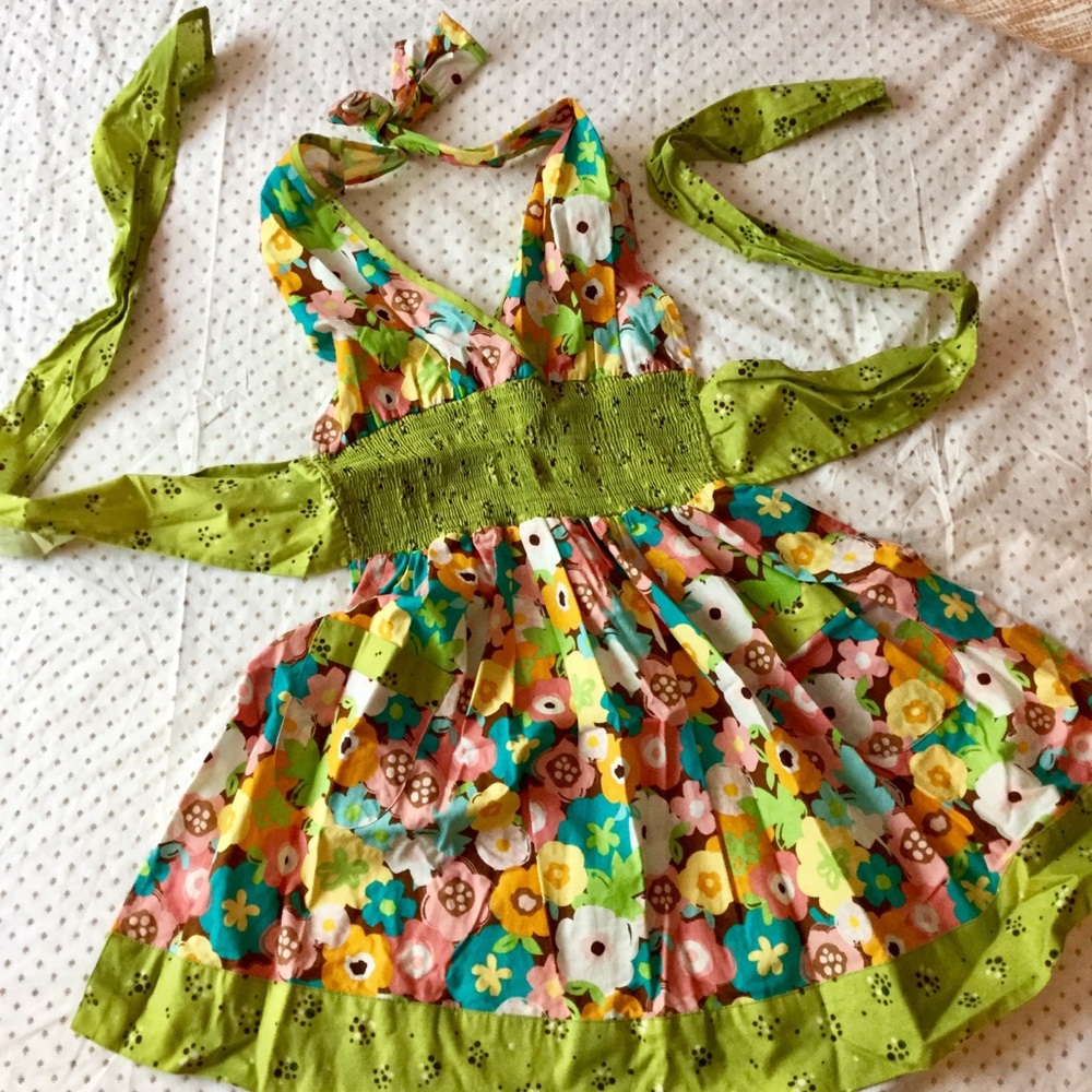 Whimsical Retro Apron Wearable Art